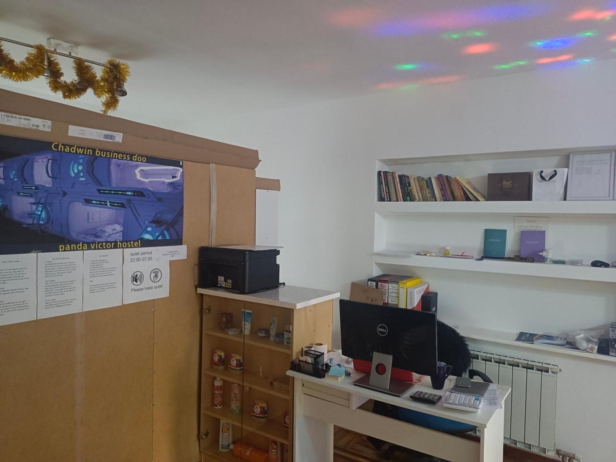 Panda Victor Space Capsule Hostel-Neo Nomad Bělehrad Exteriér fotografie